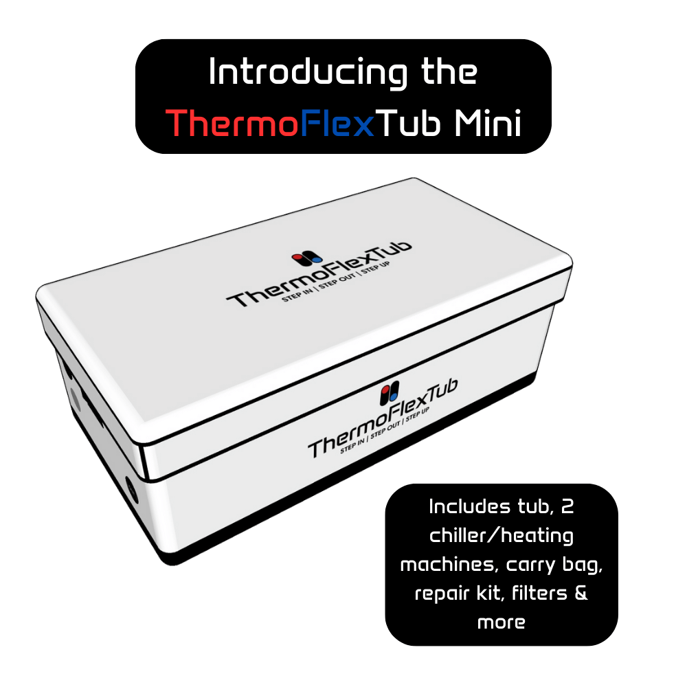 2-in-1 Contrast Therapy Tub & 2 Chiller/Heating Machines Combo Deal